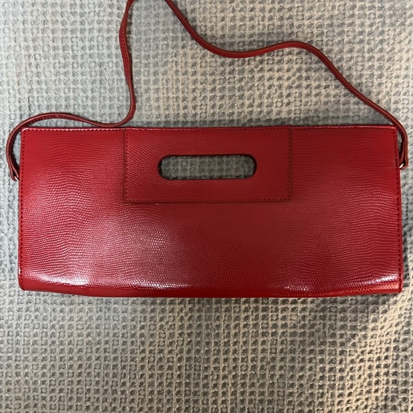 TUCI Italia genuine leather clutch, shoulder bag - Picture 5 of 7